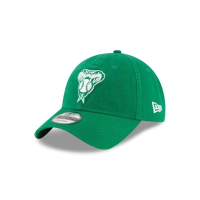 Green Arizona Diamondbacks Hat - New Era MLB Core Classic 9TWENTY Adjustable Caps USA5743926